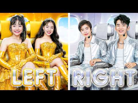 Golden Girls Vs Silver Boys At Left Or Right Dance Challenge!