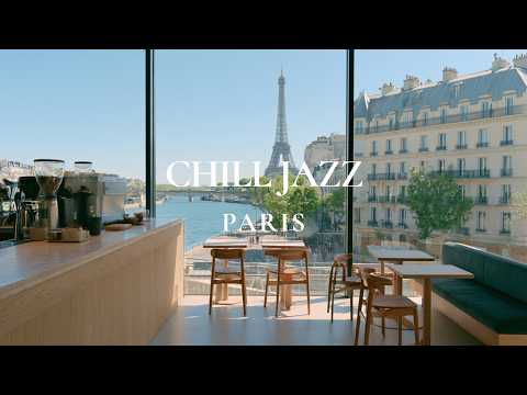 LOFI PARIS ☕ Slow Down by the Eiffel Tower | Chill Cafe Jazz Playlist