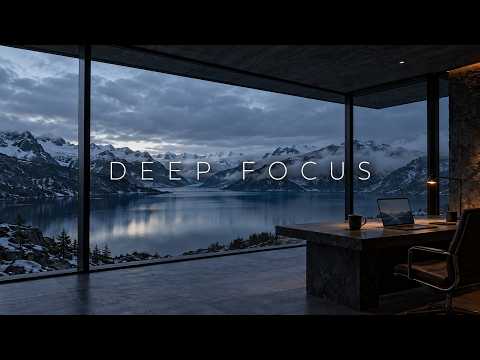 Deep Work Music — Glacial Lake at Dusk | DEEP STILLNESS