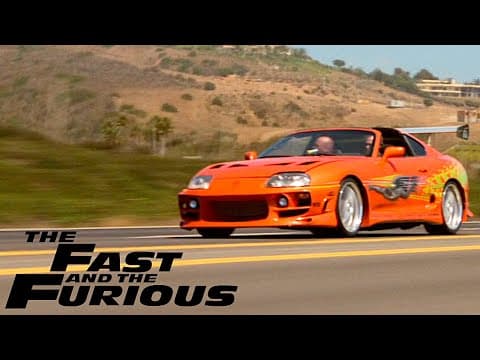 The Fast and the Furious… but it’s only Brian O’Conner’s 1994 Toyota Supra Mk4