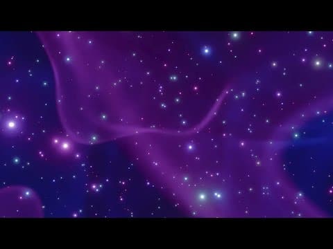 Dreamy Starlight 💜 Aesthetic 4K Space Screensaver | Visual Background for Chill &amp; Focus (No Audio)