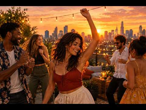 Above the City at Sunset | Pop Hits for a Rooftop Party (1 Hour)