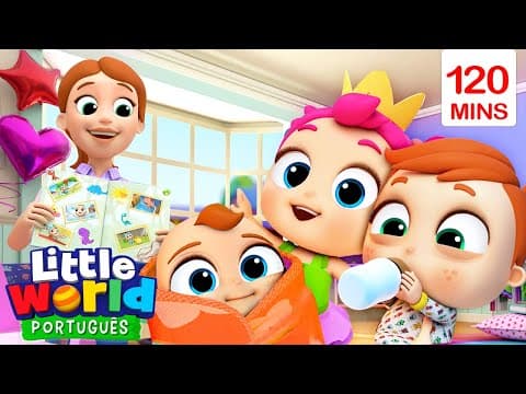 Todo Mundo já foi Bebê, Joãozinho! | O Mundo de Nina e Nico - Little World Português