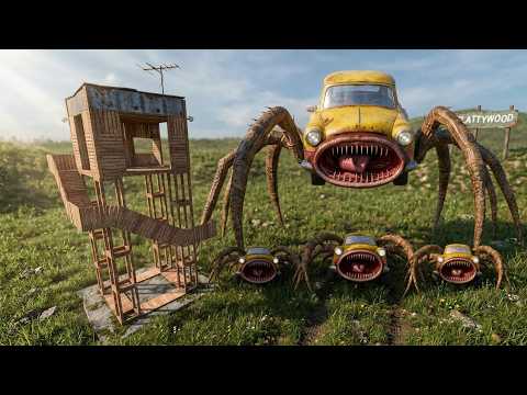 Car Eater Vs Towers In Garry's Mod