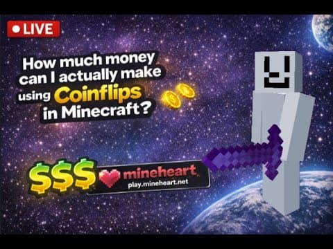 How much money can I actually make using only Coinflips in Minecraft