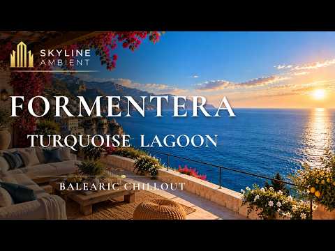 Formentera Turquoise Lagoon 🌊 Balearic Chillout Music | 2 Hours Mediterranean Escape