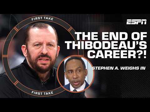 Is the Knicks winning the NBA Championship the WORST thing for Thibodeau’s career?!  😬 | First Take