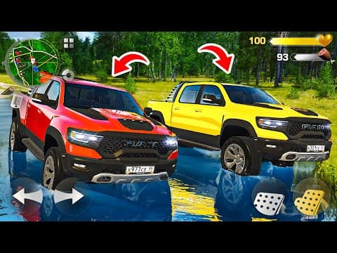 ТЕСТ-ДРАЙВ: DODGE RAM TRX по БЕЗДОРОЖЬЮ с БУЙВОЛСОНОМ в РАДМИР КРМП