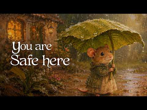 You Are Safe Here | Cozy Rainy Forest | Storybook Music