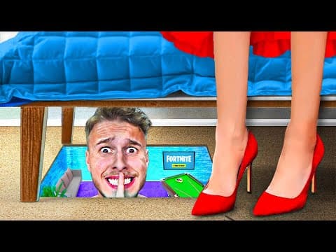 Am Construit 5 Camere Secrete Imposibil De Găsit !