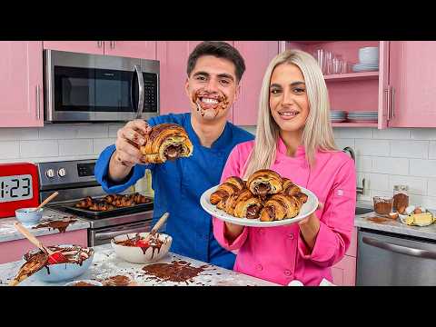 Mi-au Explodat Croissantele cu Nutella In Cuptor- La Cratita Cu Mihaela- Ep 3