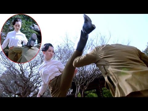Japanese female samurai master challenged Chinese No 1 female kung fu master