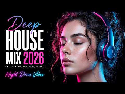 Deep House Mix 2026 🔥 Best Late Night Sessions | Emotional Vocal House & Nu Disco