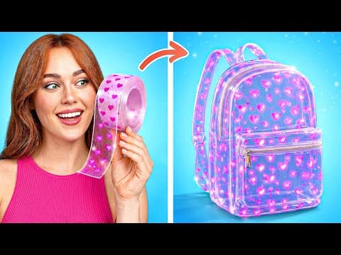 Тестирую Вирусную Канцелярию из Pinterest! 😍 DIY Лайфхаки к Школе