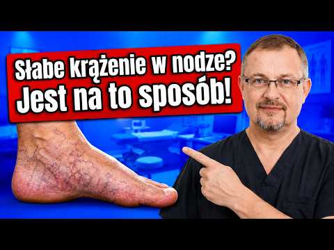 To pomoże poprawić krążenie krwi w nogach i rękach