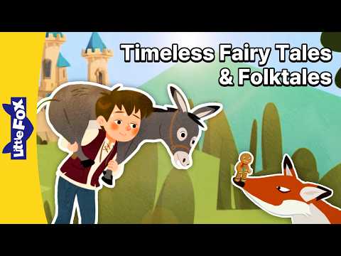 Little Red Riding Hood, Three Little Pigs, Goldilocks adn Three Bears & More | Timeless Folktales