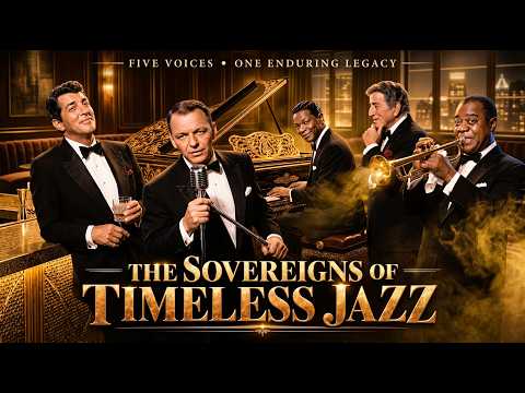 Best of Frank Sinatra, Nat King Cole, Dean Martin &amp; Louis Armstrong 🎙️ Classic Crooner Songs You’ll