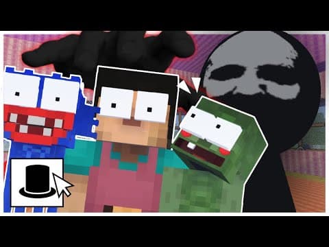 BLACK SPRUNKI ANNOY HUGGY - Minecraft Animation