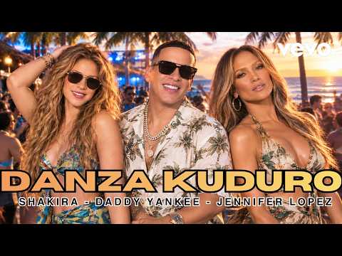 Shakira x Daddy Yankee & Jennifer Lopez - Danza Kuduro | Summer Mix Party