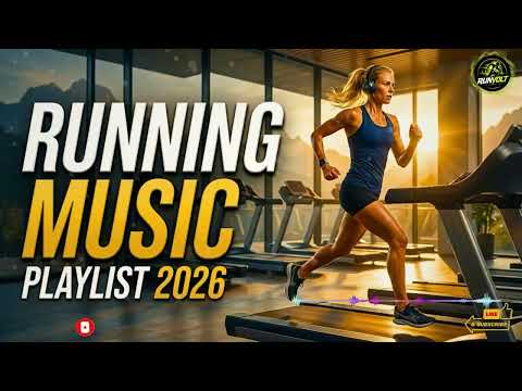 RUNNING MUSIC 2026 | Nonstop Running | Gym Workout Energy | Treadmill | Cardio | Fitness