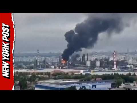 Smoke Engulfs Moscow After Ukraine's Largest Drone Attack