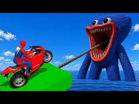 الرجل العنكبوت انقاذ باتمان Spider-Man Rescue batman vs iron man vs venom funny Game GTA 5 superhero
