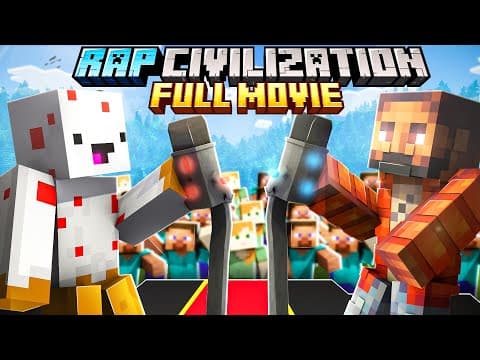 Minecraft But Rap Civilization Decides Your Worth [FULL MOVIE]