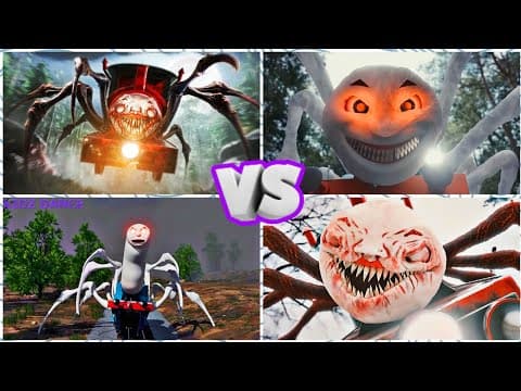 TRAIN THOMAS MONSTER 🚂 🆚 CHOO CHOO CHARLES EXE 🆚 CURSED THOMAS MONSTER ❄️ TILES HOP