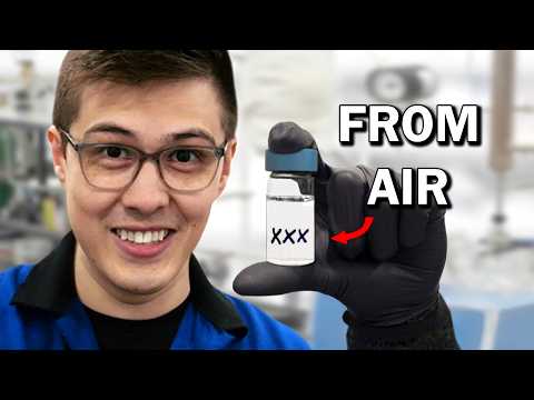 Turning air into alcohol