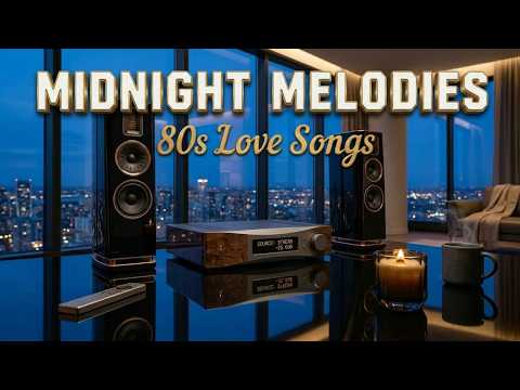 80s After Hours Love Songs 🍷 Retro Love Echoes   Midnight Velvet Radio