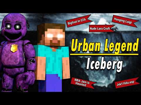 The Video Game Myth, Urban Legend and Conspiracy Iceberg