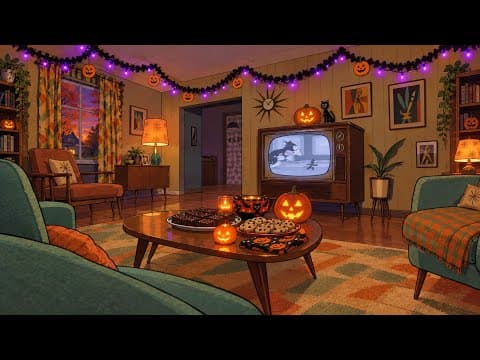 Dreamy cozy Autumn night at Grandma’s. 🎃