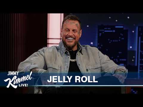 Jelly Roll on Losing Almost 300 Pounds, Guest Hosting Kimmel &amp; Doing Stand-Up Comedy