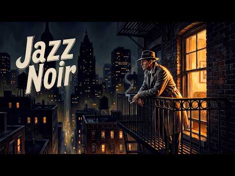 Smooth Jazz Noir at Night