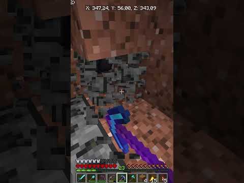 CAUT DIAMANTE LA COORDONATELE 345 cu 342 PE MINECRAFT HARDCORE! #minecraft