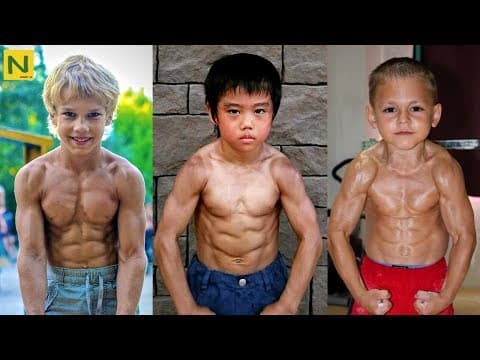 世界の筋肉少年 TOP 3