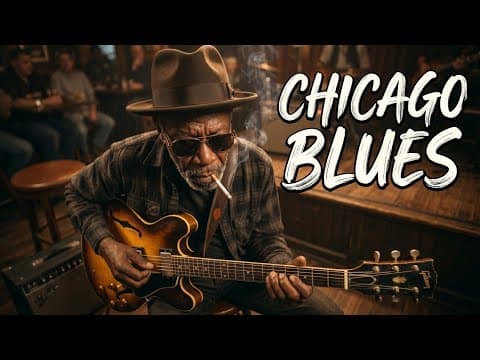 Chicago Blues – Relaxing Slow Blues & Smooth Jazz for Calm Night Mood