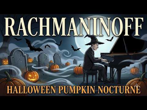 Rachmaninoff Halloween Music 🌑 Piano Remembers All | Haunting Atmosphere