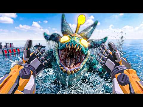 НОВОГО КАЙДЗЮ VR НЕВОЗМОЖНО ПОБЕДИТЬ - Kaiju Battle Simulator VR