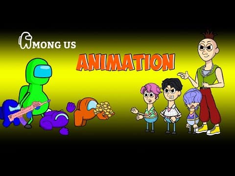 어몽어스 Among Us VS K-pop Demon Hunter into Hamood Habibi | AMONG US FUNNY ANIMATION