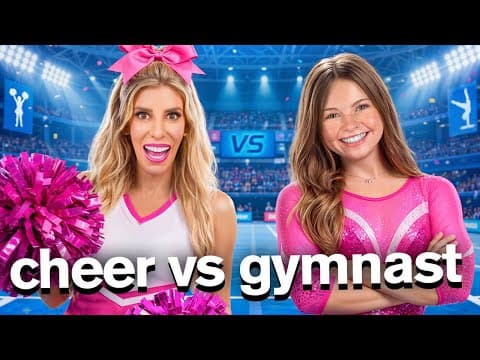 All Ages Compete in Gymnastics vs Cheer Tournament (ft. Salish)