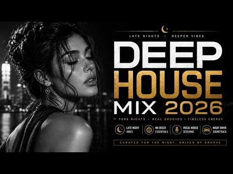 Deep House Mix 2026 | Vocal House, Nu Disco & Late Night City Drive
