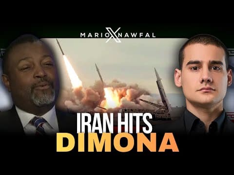 IRAN TARGETS ISRAEL'S DIMONA NUKE PLANT - Malcolm Nance On Iran War