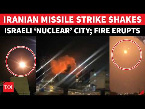 ISRAELI NUCLEAR TOWN UNDER FIRE: Iranian Missile Hits Dimona, Massive Explosions Caught On Cam