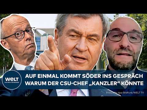 BERLIN: Markus Söder Suddenly Enters the Conversation – Why the CSU Leader Could Be "Chancellor"