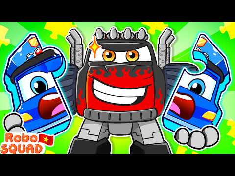 Are There Two Police Officers? Where Is My Body | Detective Skills | Kids Cartoon | RoboSquad