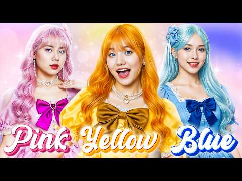 Pink Vs Yellow Vs Blue Fairy At The Ball! The Thief Pretends To Be Prince