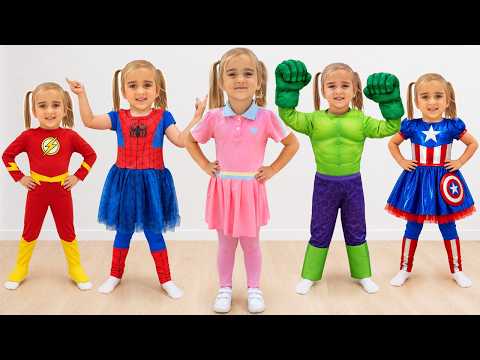 Alice gains superpowers with inflatable toys!