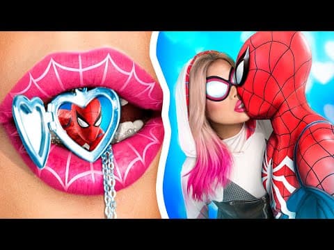 From Nerd to Gwen Stacy / Spider-Man and Gwen Stacy / How to Become a Superhero!