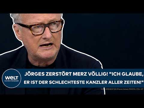 GERMANY: Jörges completely destroys Merz! "I believe he is the worst chancellor of all time"